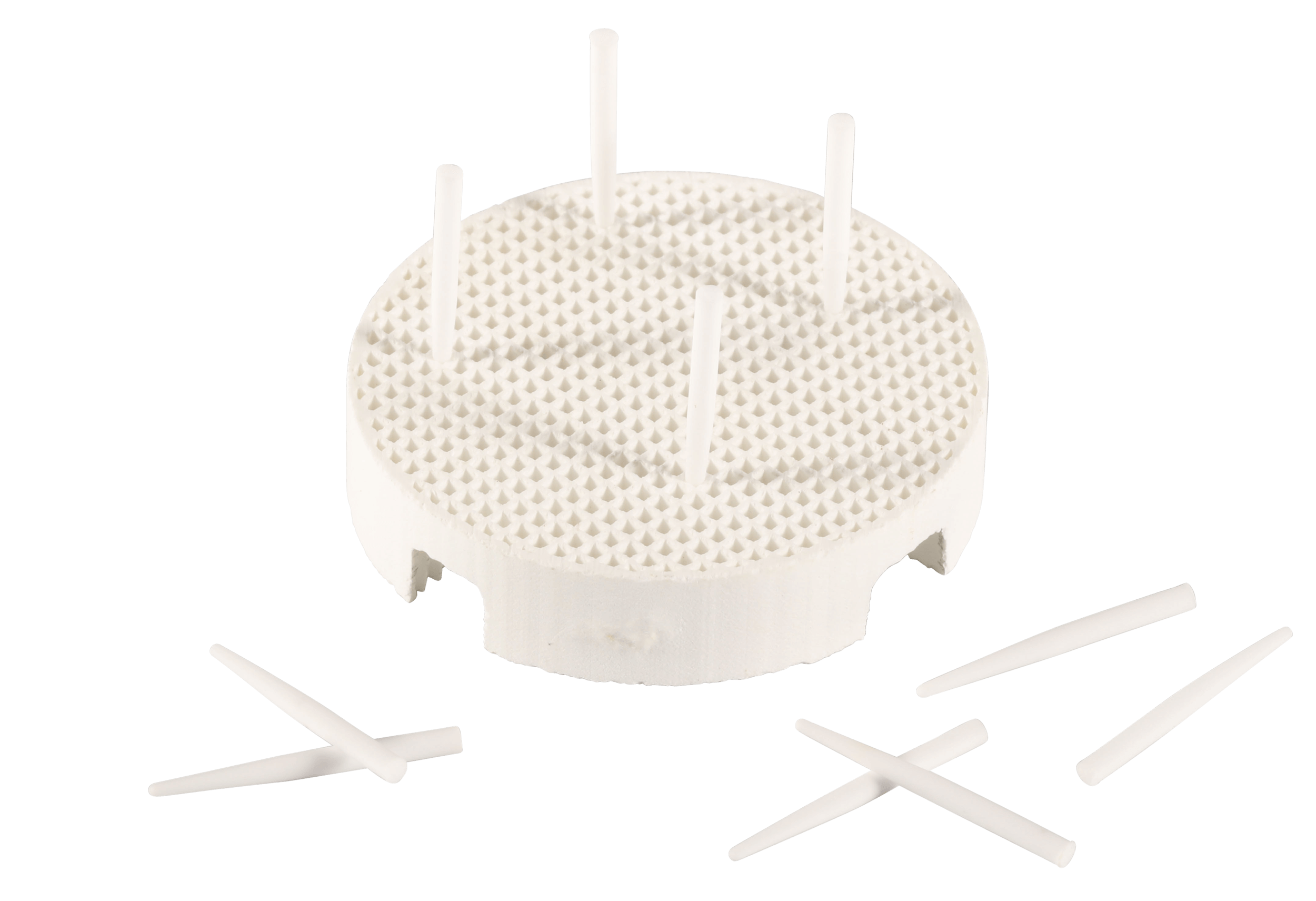 Firing Tray Set (firing tray and 10 ceramic pins)
