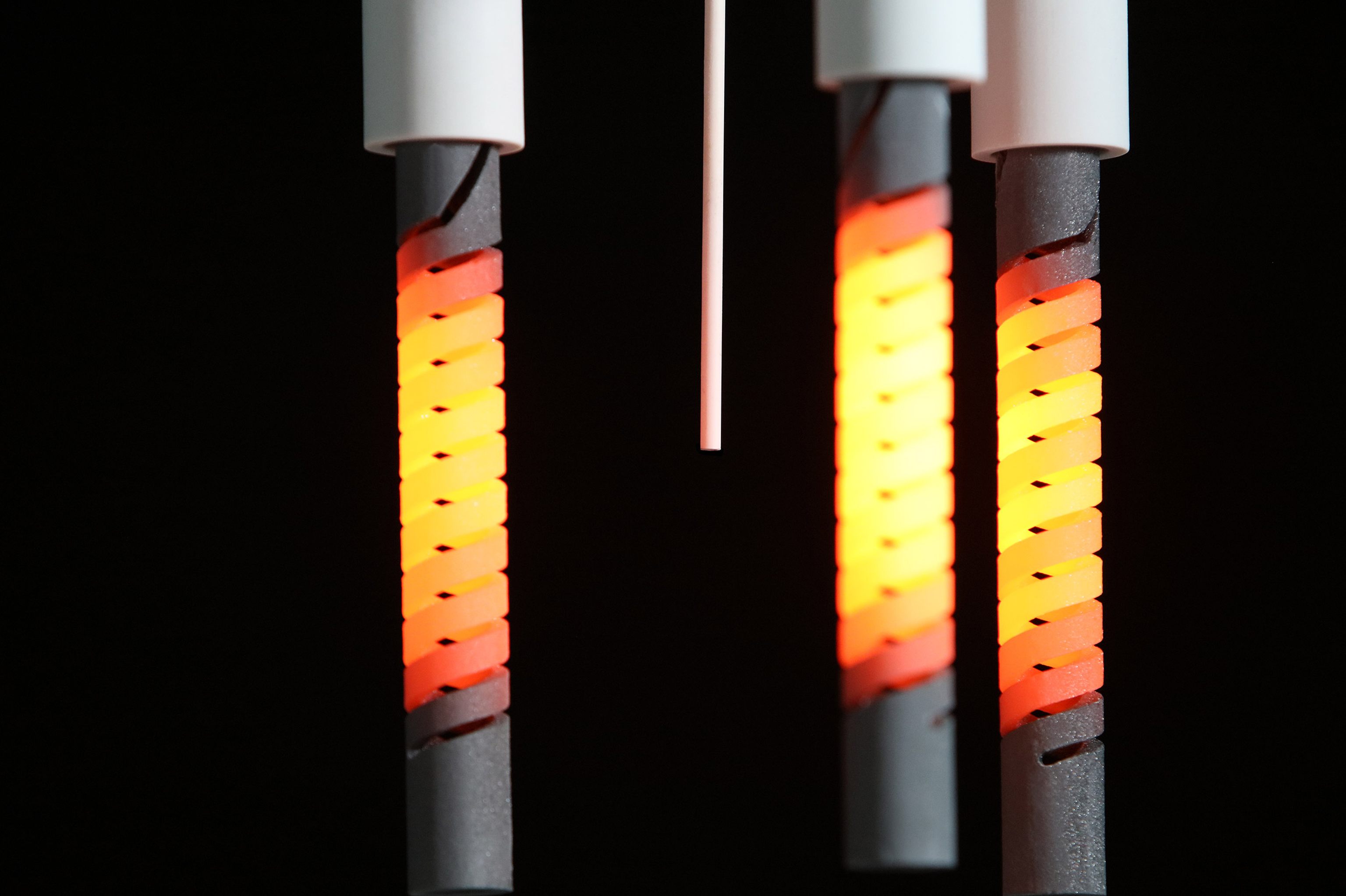 Heizelemente und Thermoelement